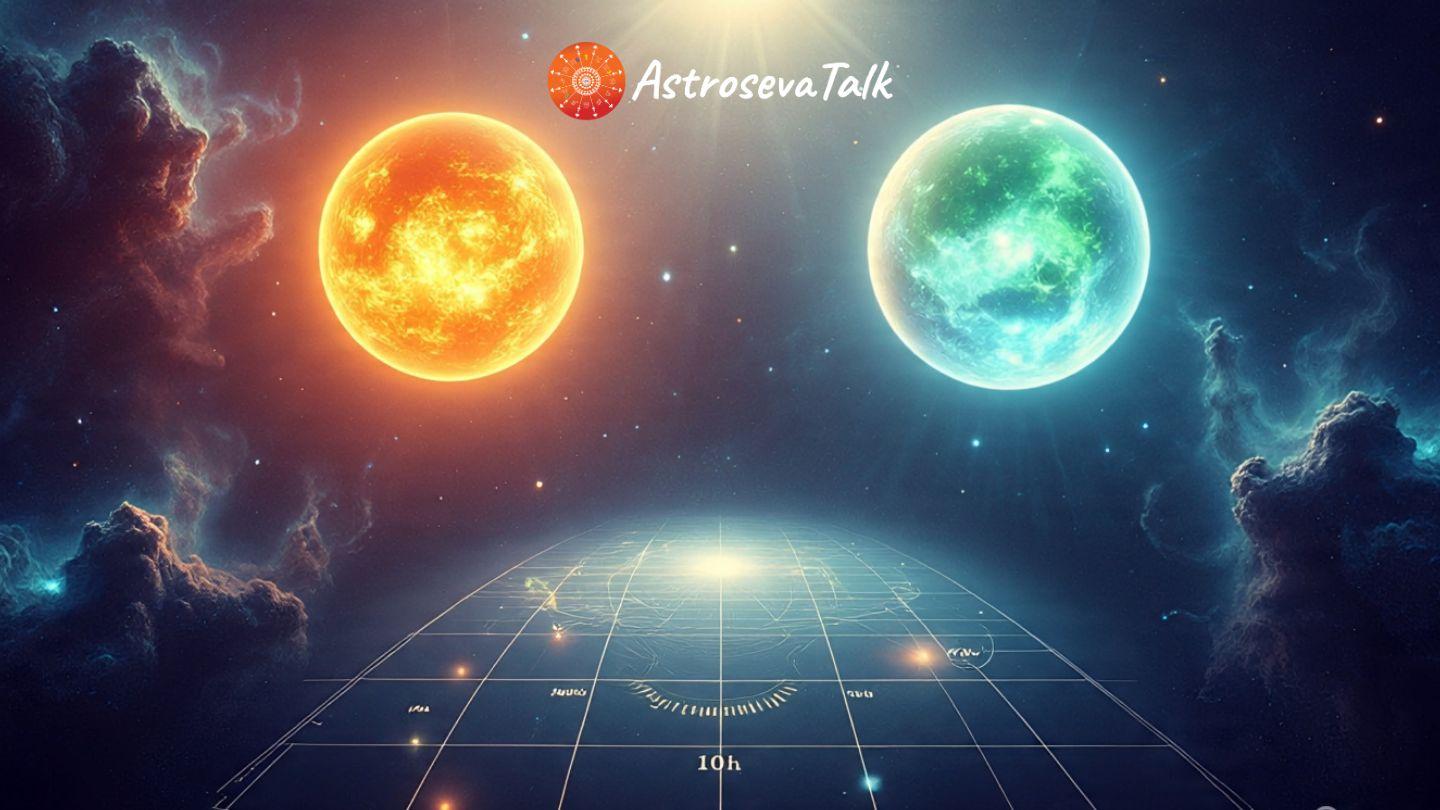 Sun and Mercury in the 10th House: Meaning, Effects, and Remedies